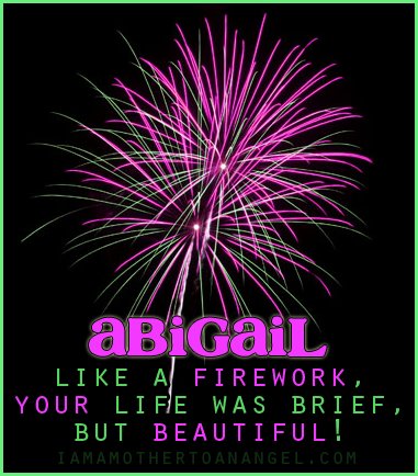 abigail - fireworks