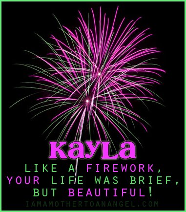 kayla - fireworks